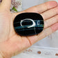 High Grade Rare Blue Tigers Eye Palm Stone