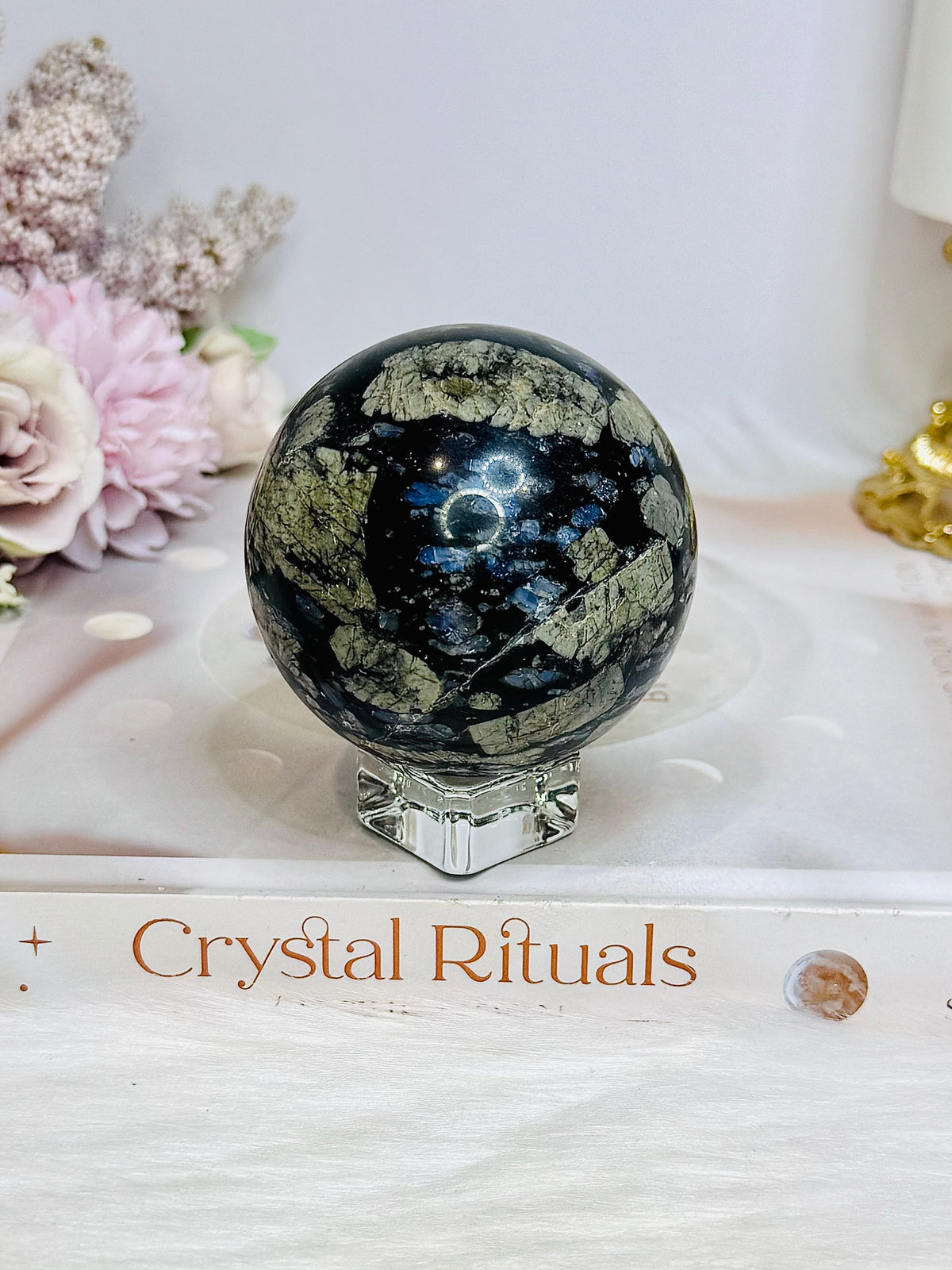 Que Sera | Galaxy Rhyolite Sphere 327g