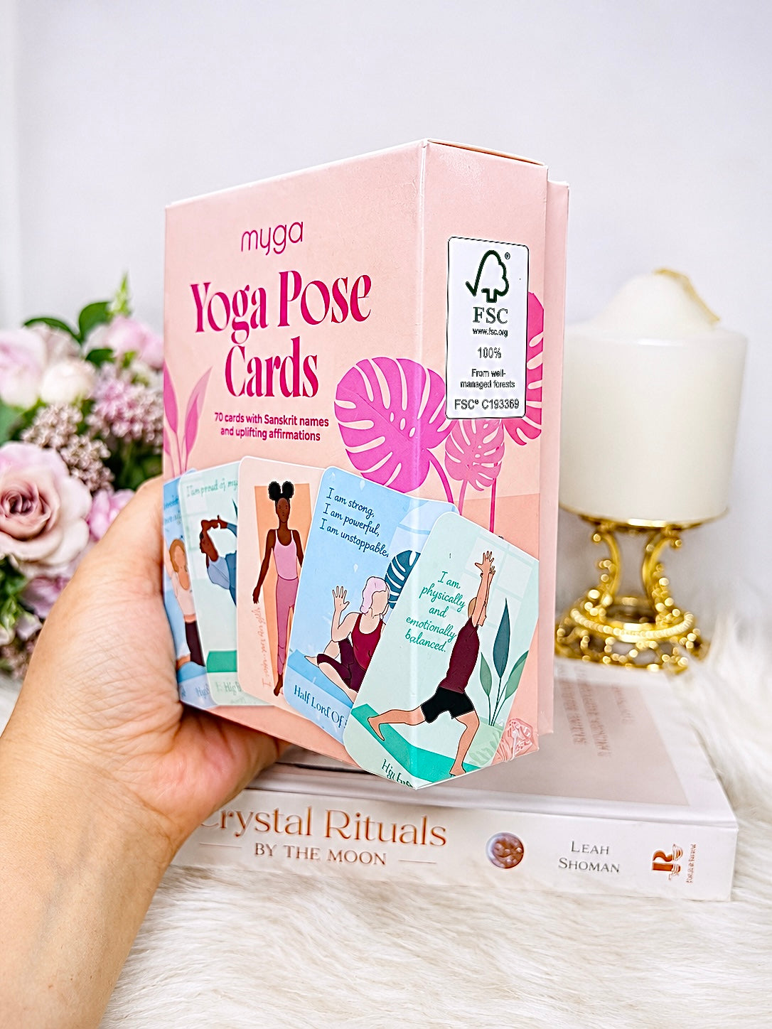 Yoga Pose Affirmation Cards