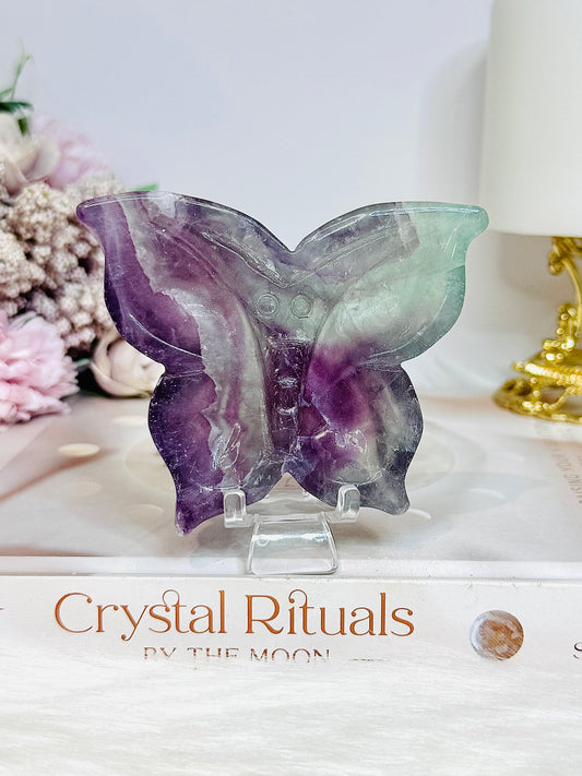 Fluorite Butterfly Dish 9cm