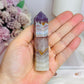 Amethyst X Agate Tower 9cm