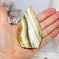 Orange Calcite Flame 9cm