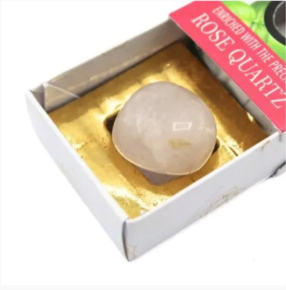Love Incense 12 Stick with Rose Quartz Crystal
