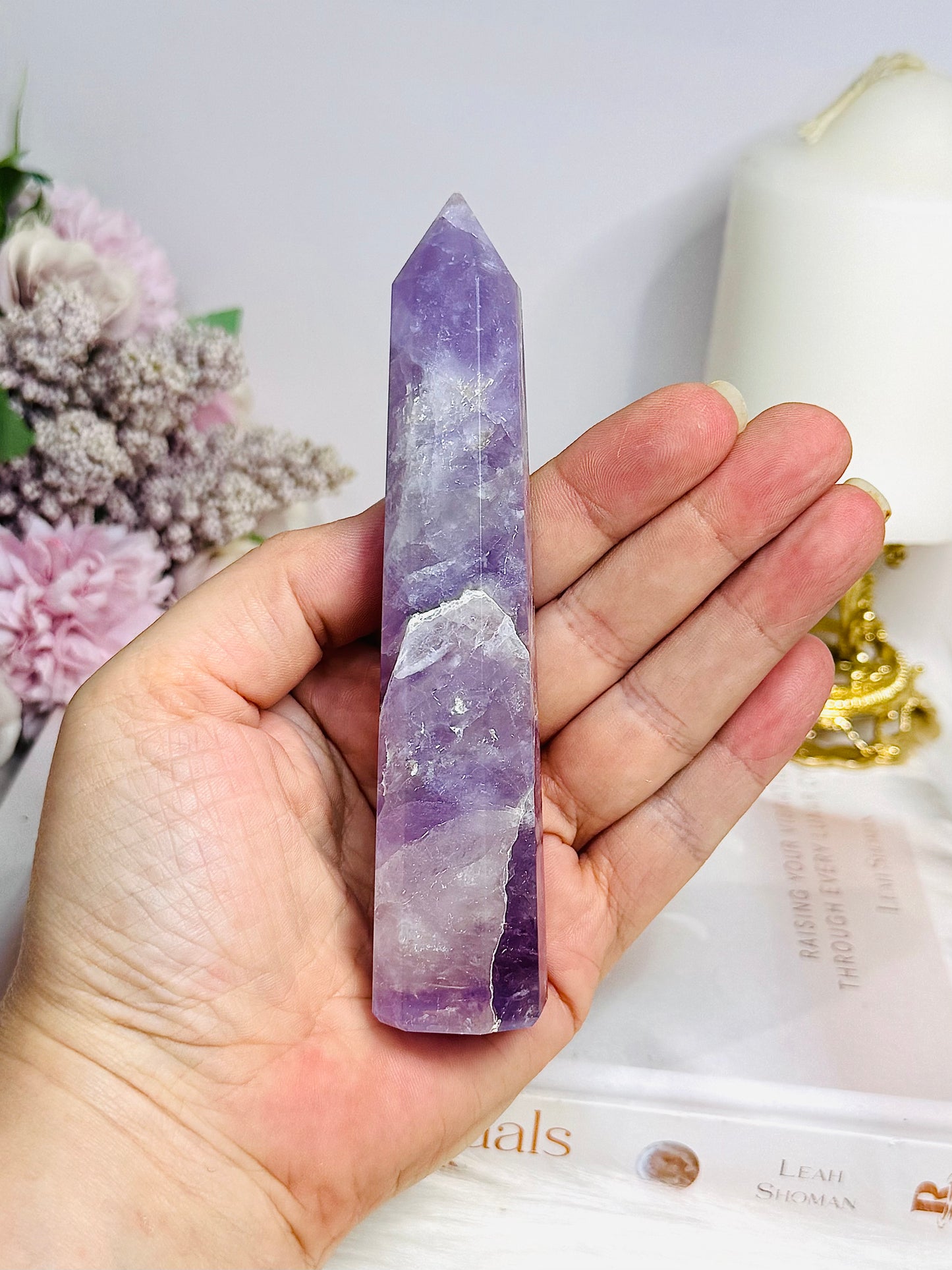 Amethyst Tower 12.5cm