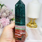 Ocean Jasper Druzy Tower 15.5cm