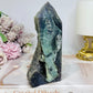 Large Grape Agate Tower 14cm 441g