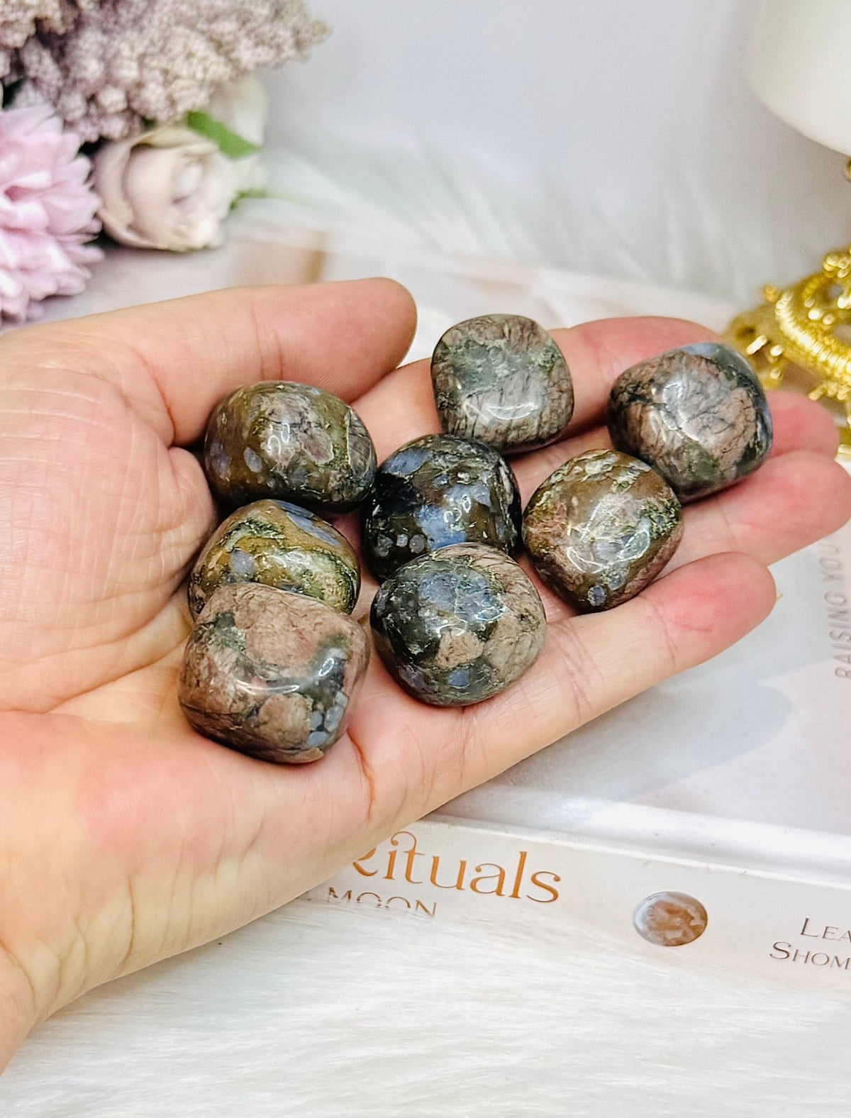 Que Sera Tumble Stones $5 each