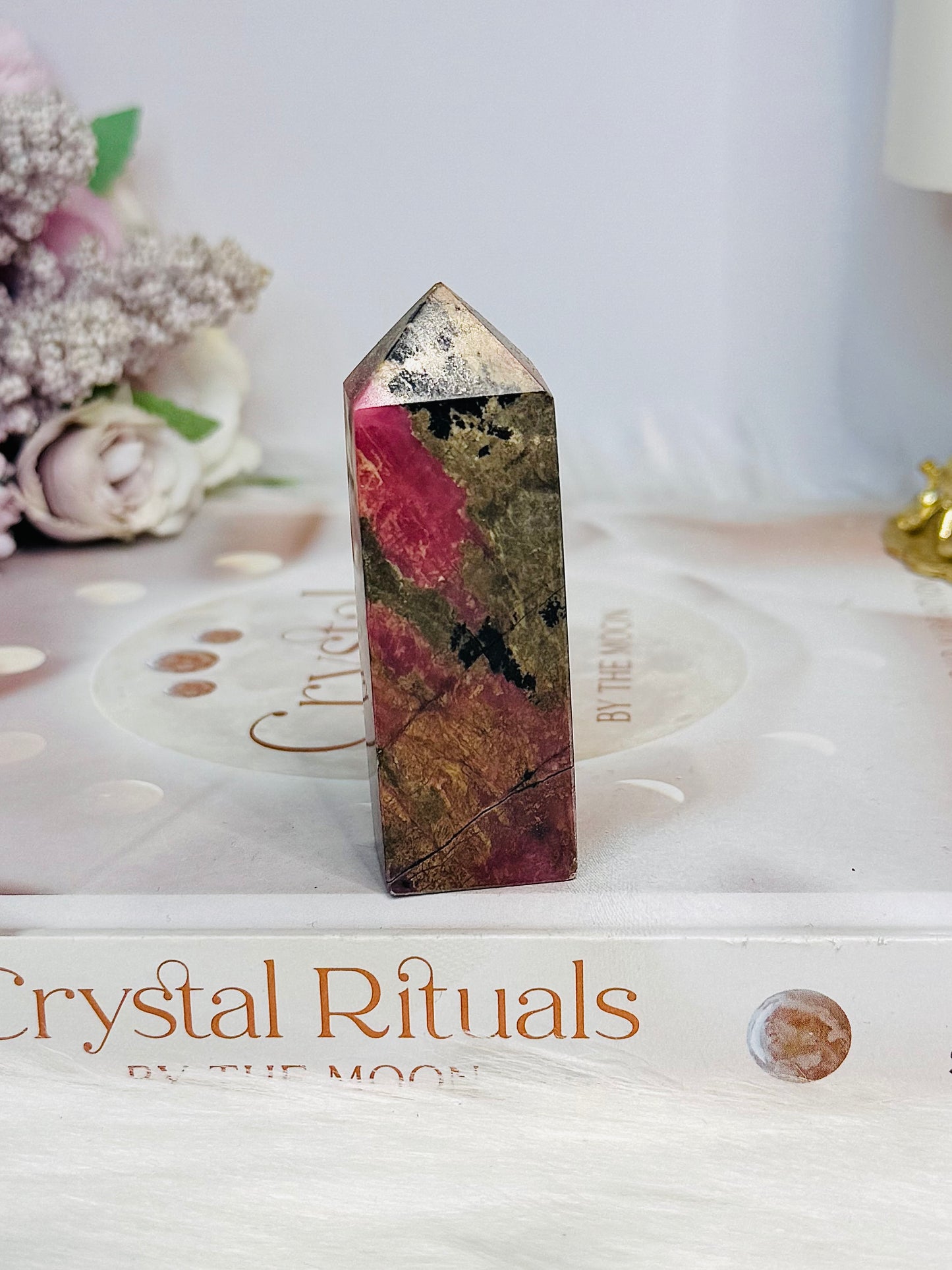 Rhodonite Tower 6.5cm