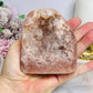 Chunky Pink Amethyst Druzy Freeform 9cm 479g