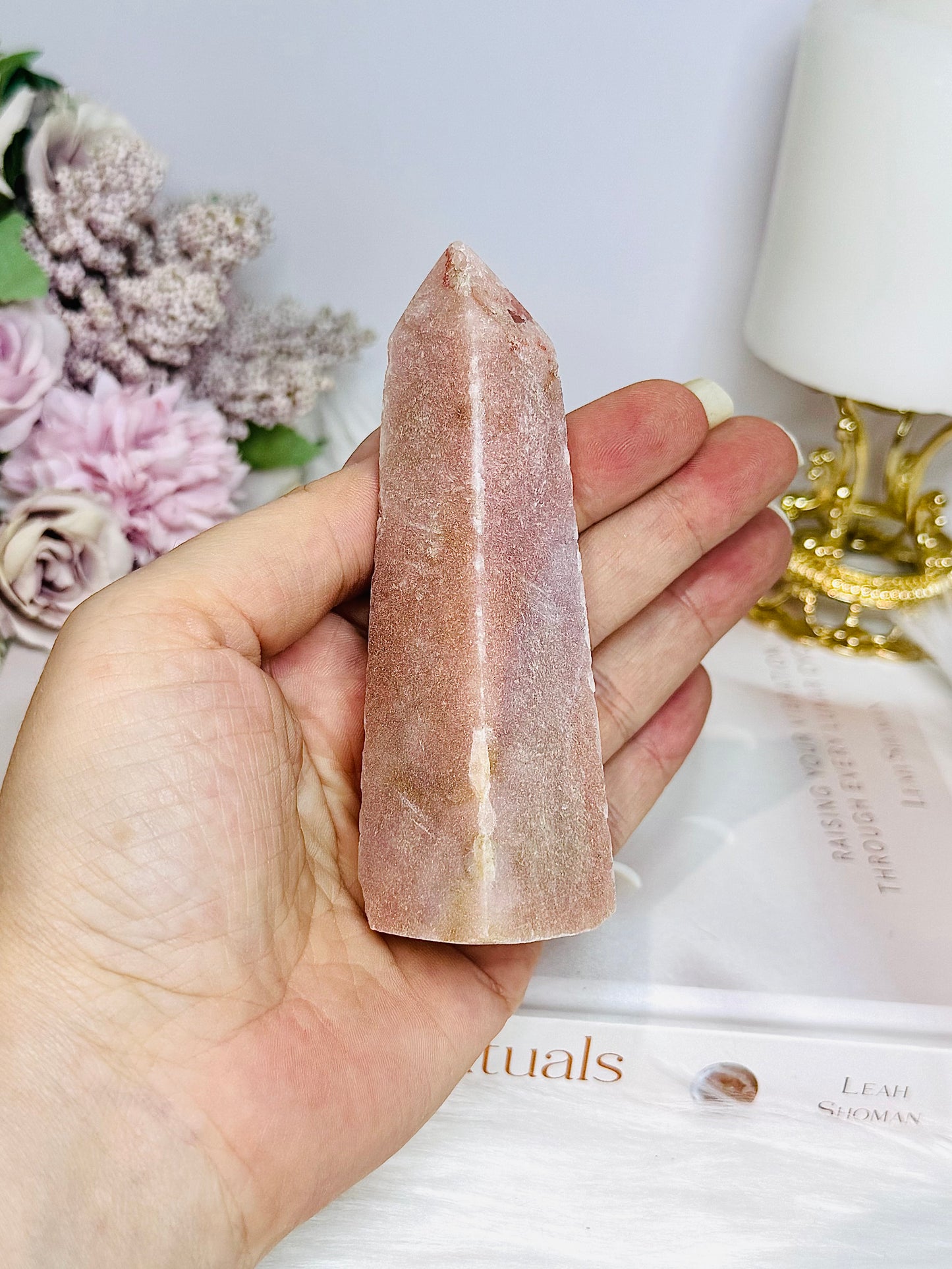 Pink Amethyst Tower | Obelisk 10.5cm