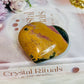 High Grade Ocean Jasper Puffy Heart 7cm