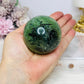 Prehnite Sphere On Stand 318g