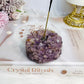 Resin Amethyst Incense Holder 7cm