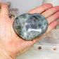Labradorite Heart with Purple Flash 8cm
