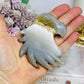 Chunky Druzy Agate Eagle On Stand 9cm