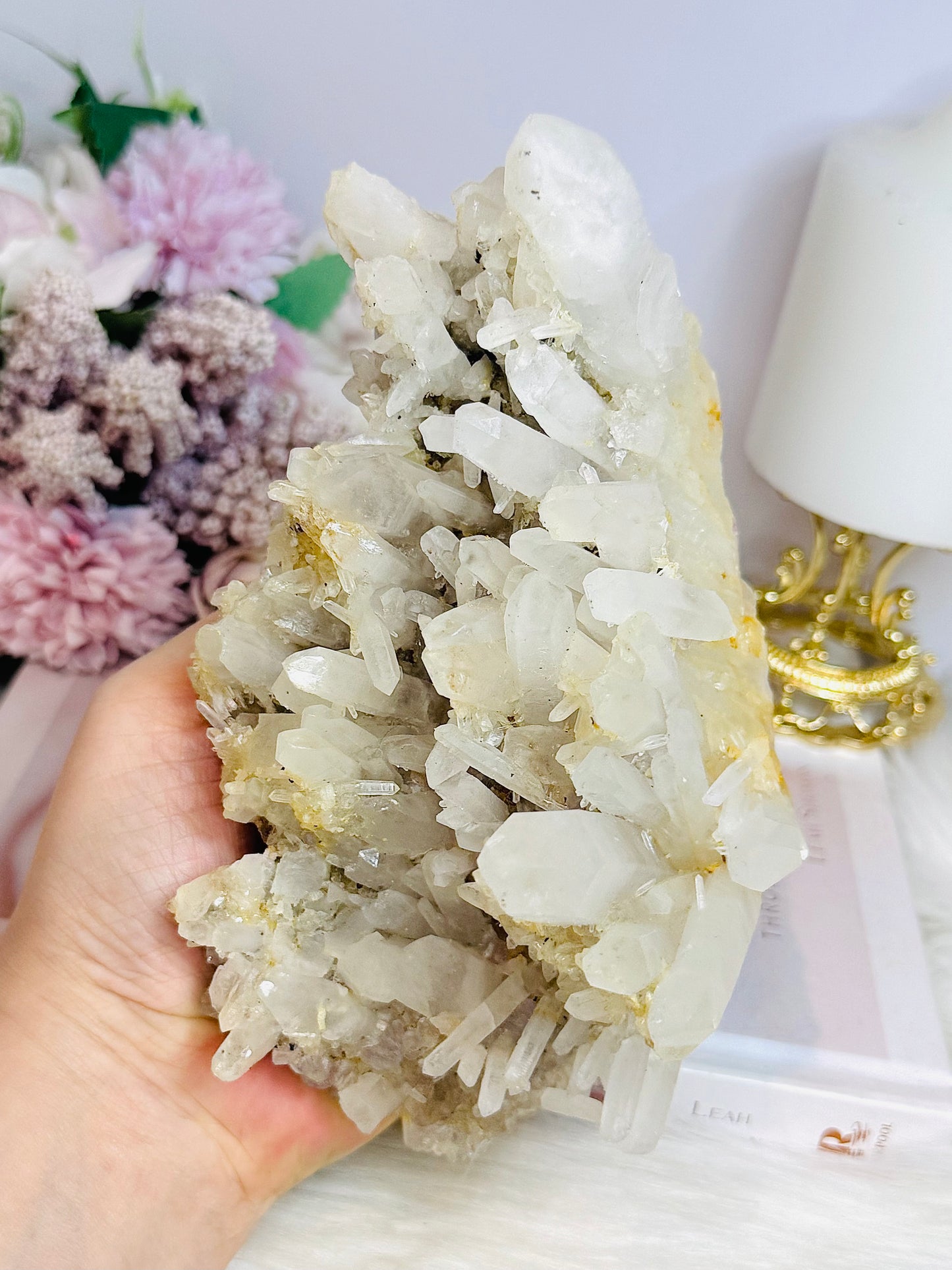 Large Quartz Cluster 17cm 936g