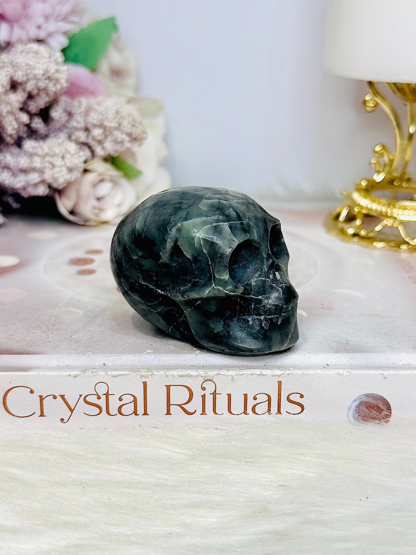 Small Jasper Carved Skull 5.5cm