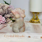 Pink Opal Carved Female Body 318g 10cm