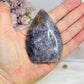 Pegmatite | Unicorn Stone Carved Flame 7cm