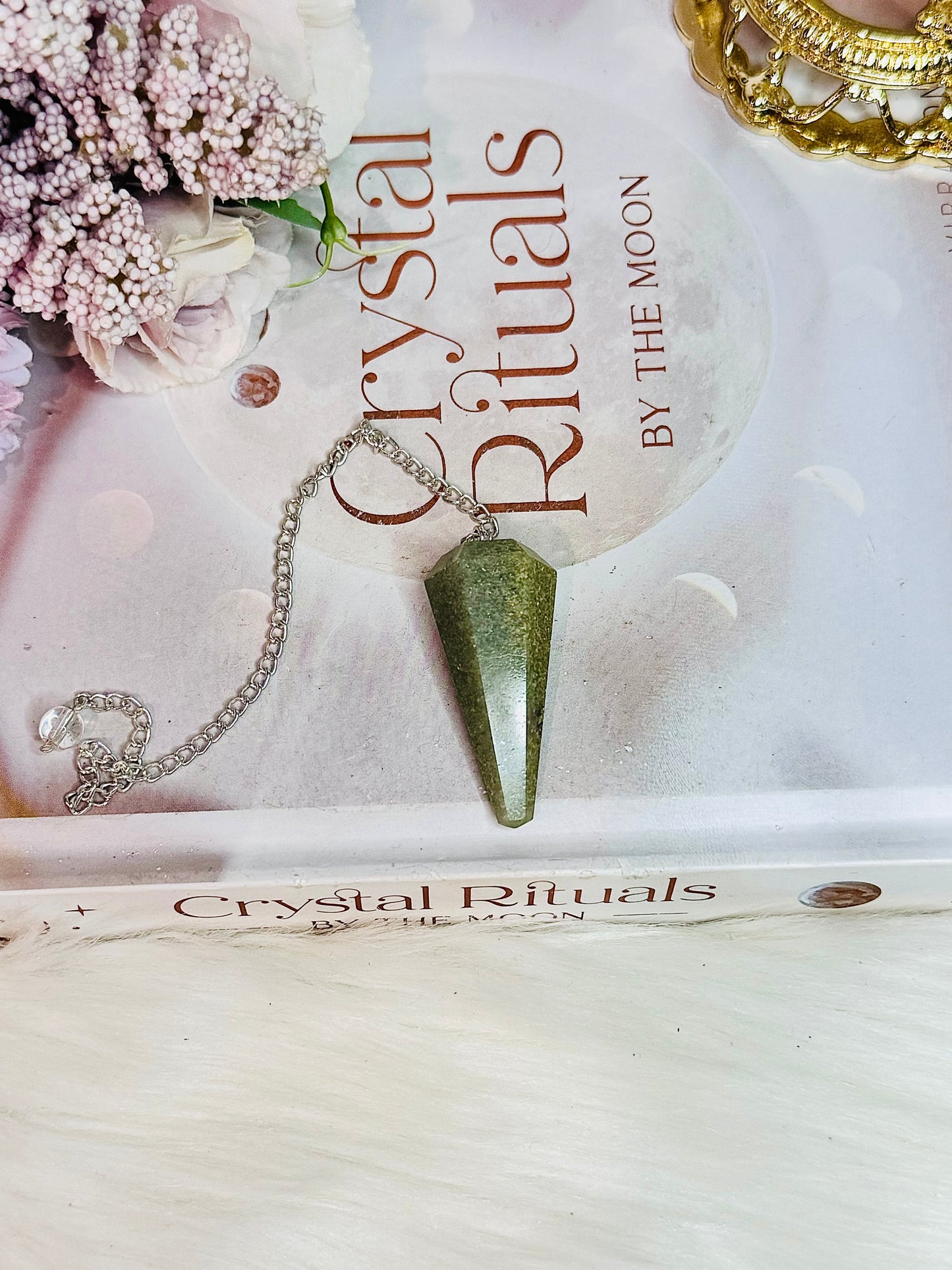 Green Aventurine Pendulum In Gift Bag