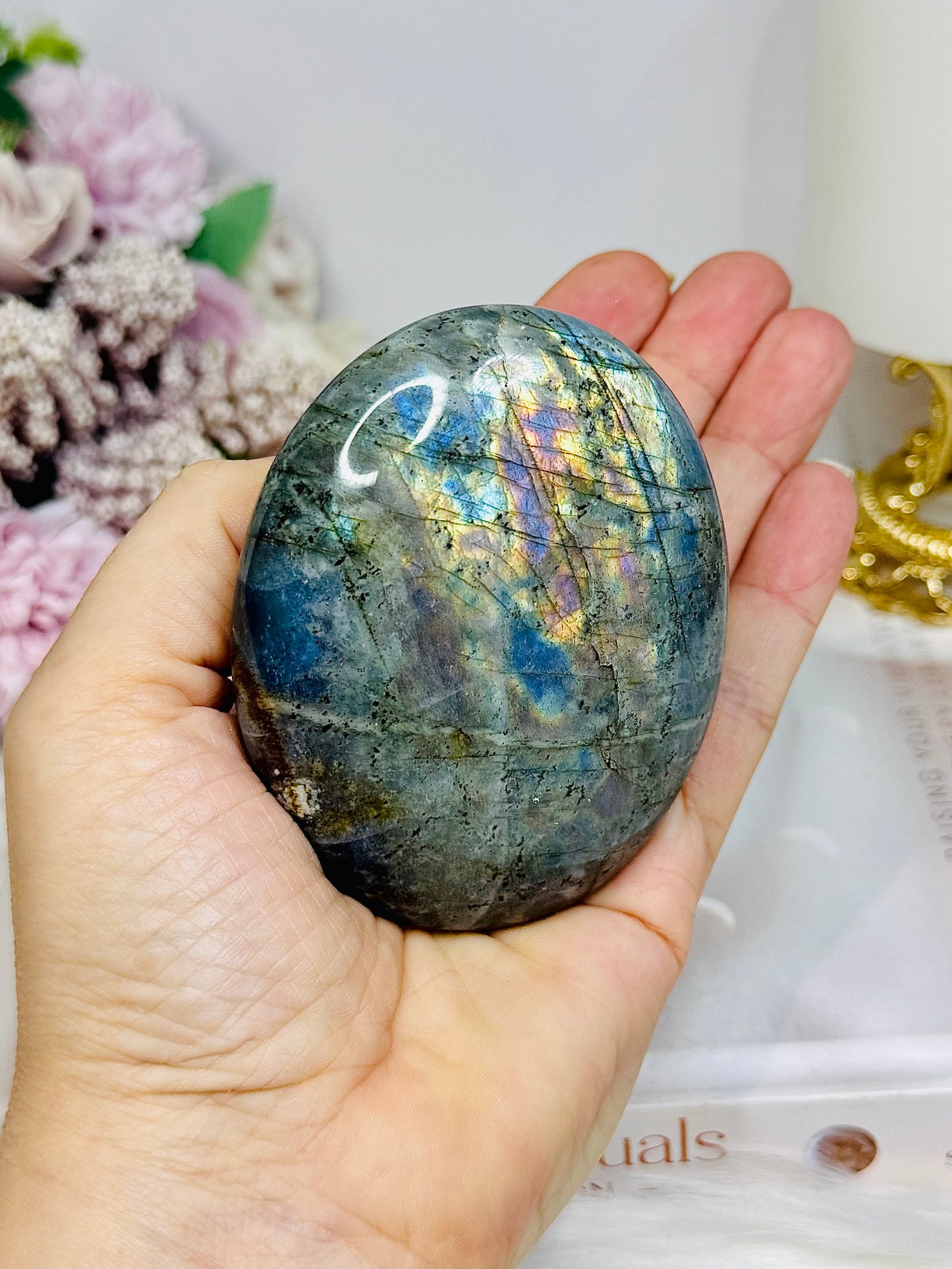 Labradorite Freeform full of Flash 9cm