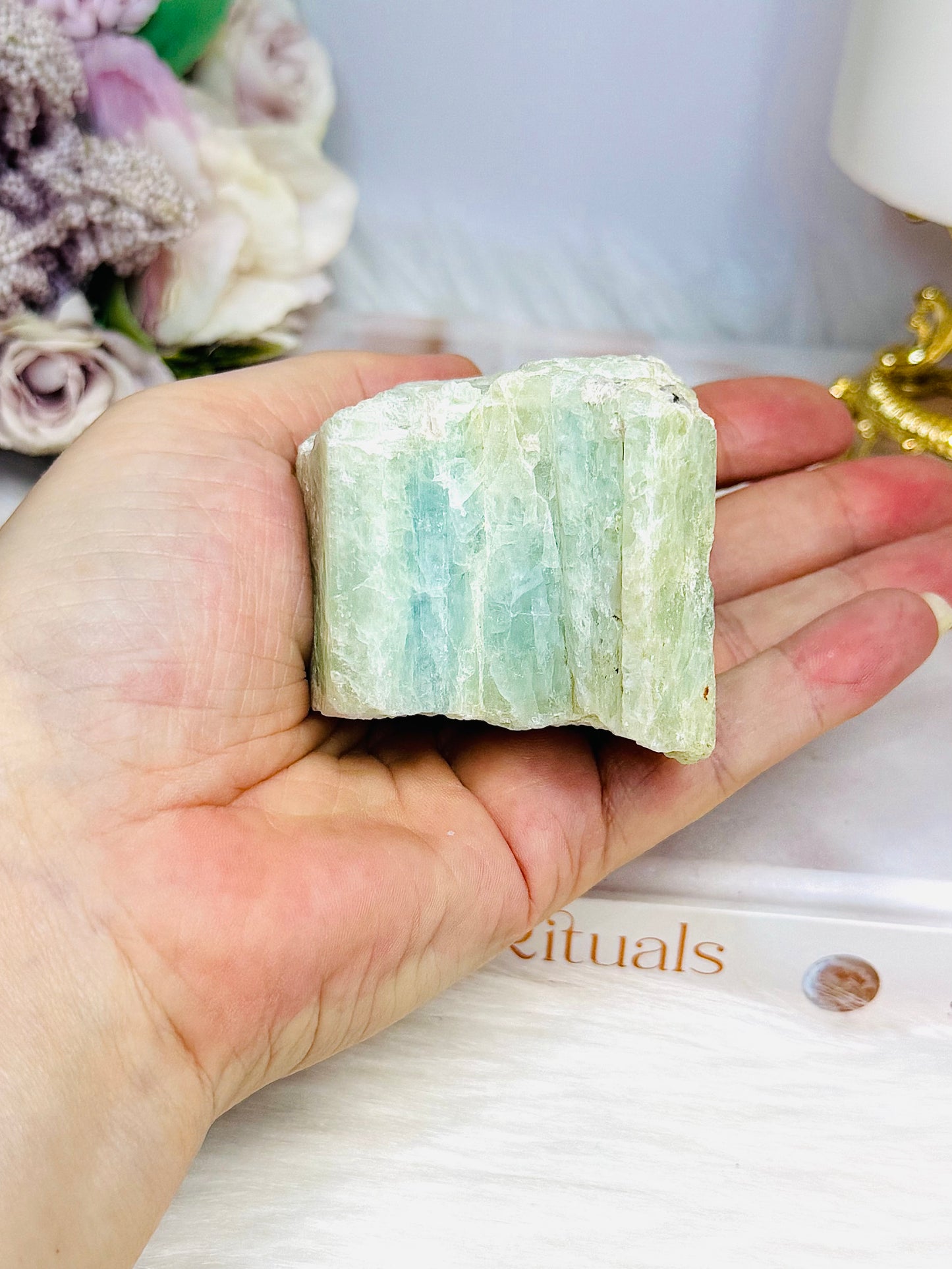 Natural Aquamarine Chunky Specimen 172g