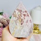 Large Pink Amethyst Druzy Flame | Freeform 464g