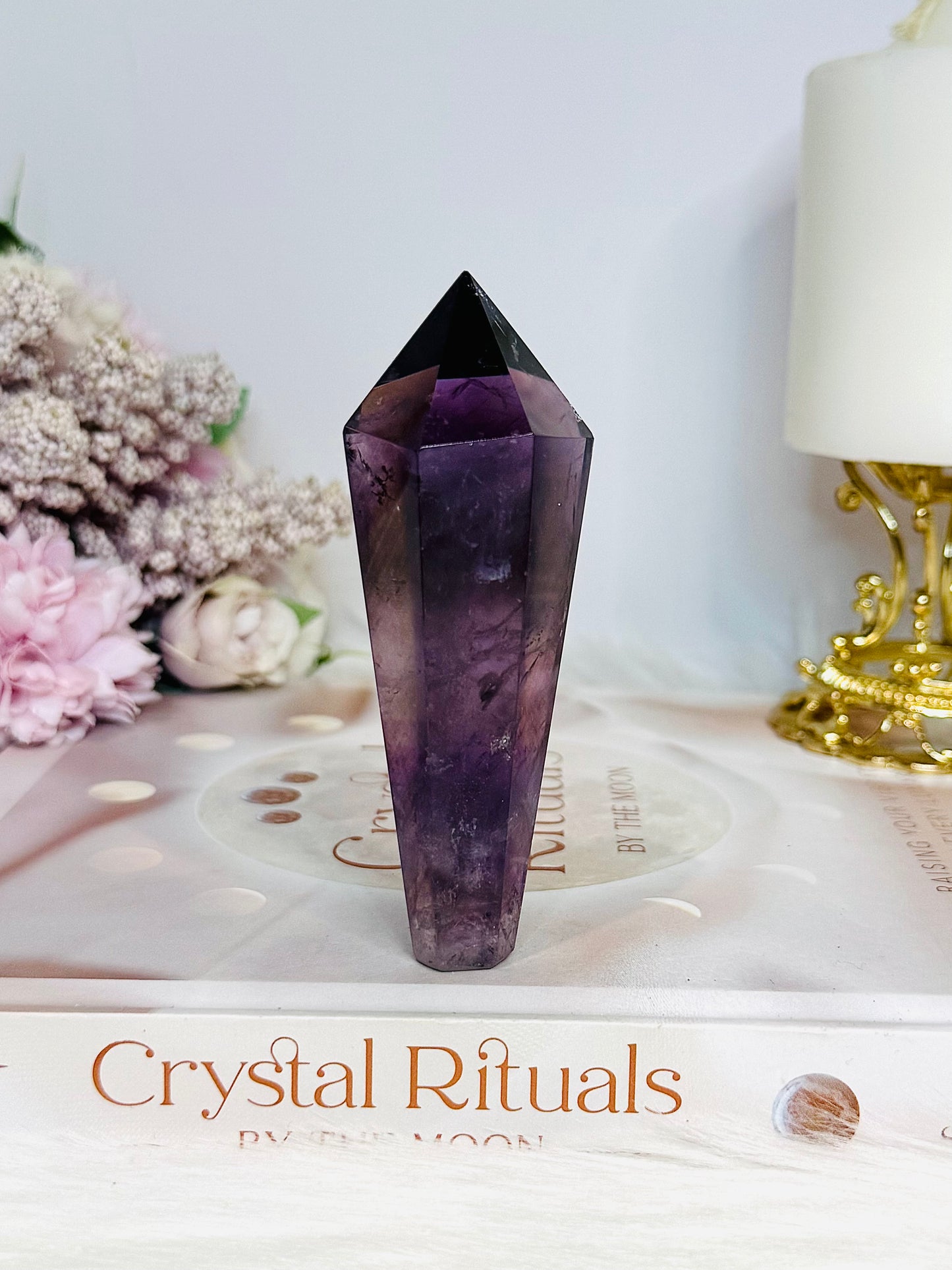 Phantom Amethyst Obelisk | Tower 9.5cm