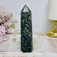 Green Kambaba Jasper Tower 11cm