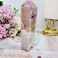 Absolutely Beautiful Druzy Pink Amethyst Obelisk | Tower From Brazil 13cm