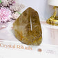 Natural Golden Healer Quartz Polished Freeform 10cm 421g