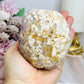 High Grade Druzy Pink Amethyst Geode On Custom Made Stand 18cm 714g