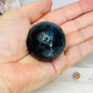 Blue Fluorite Sphere on Stand 131g