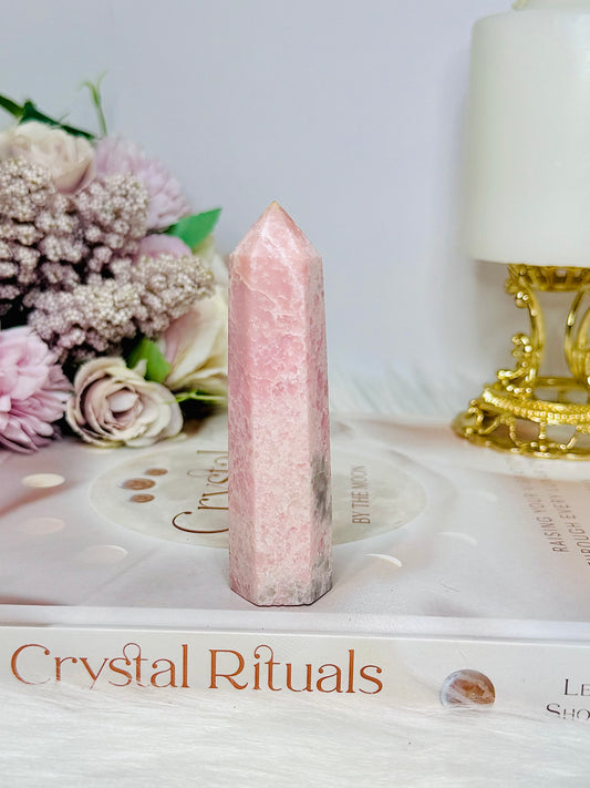 Pink Opal Tower 8.5cm
