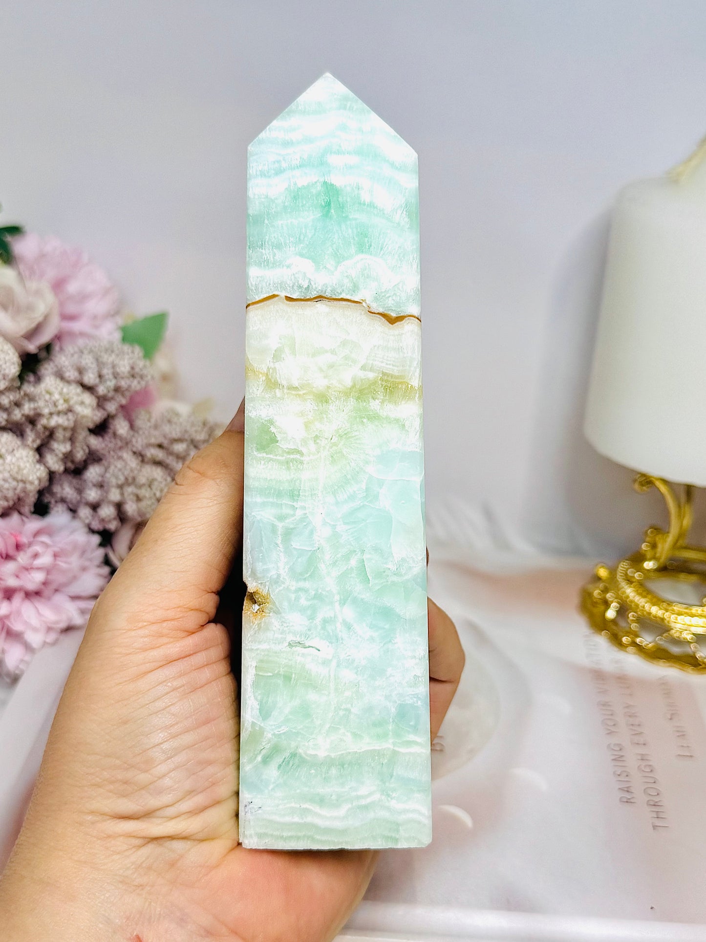 Caribbean Calcite Tower 15cm