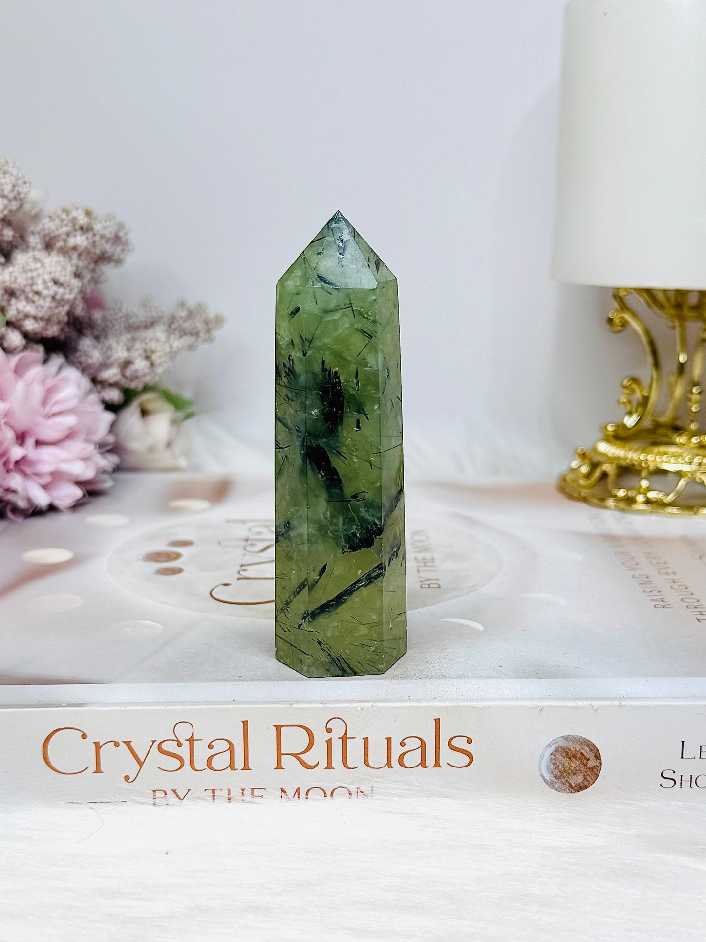 Prehnite Tower 9cm
