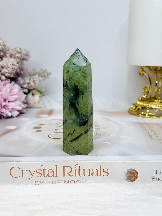 Prehnite Tower 9cm