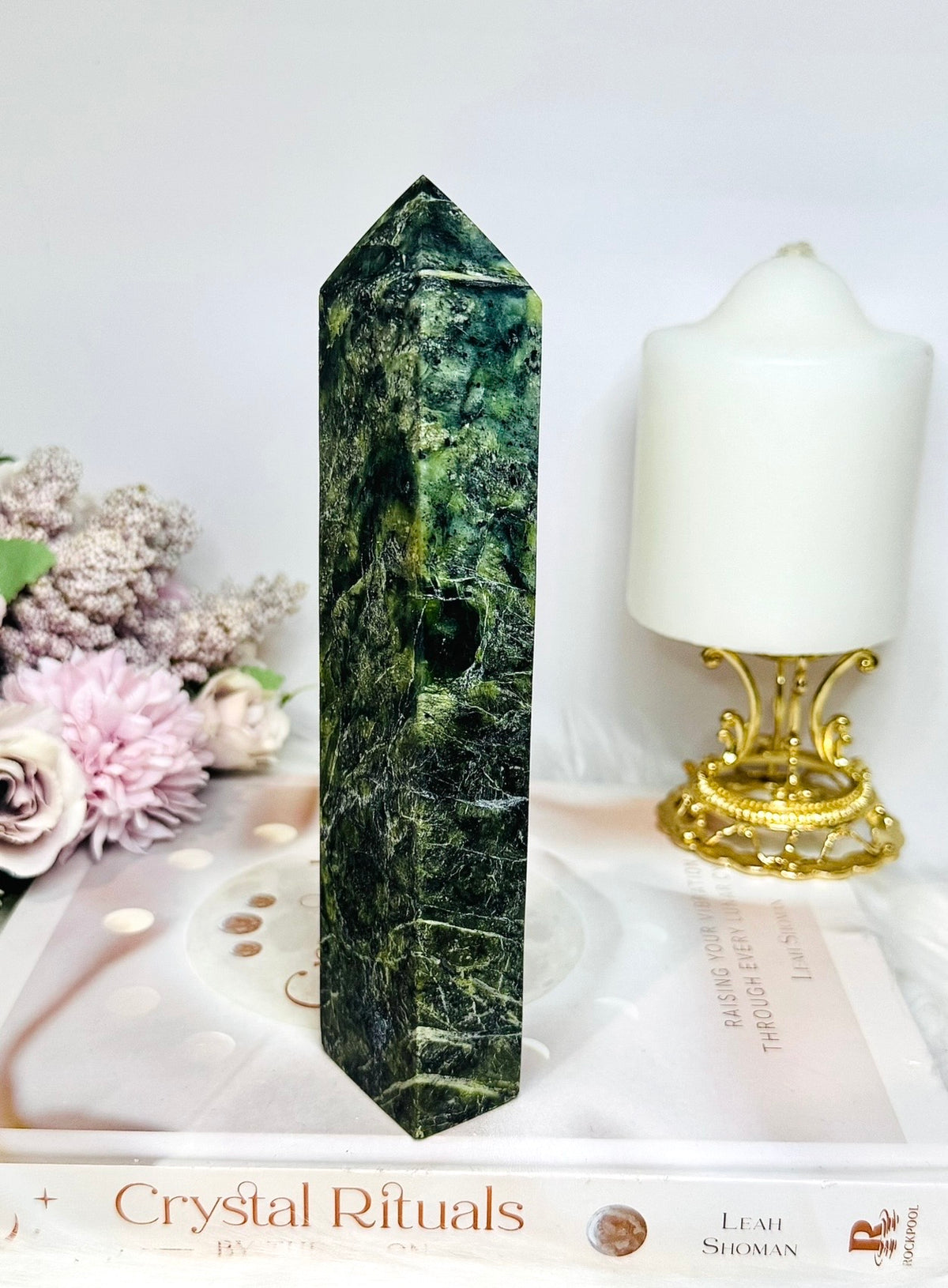 Green Jade Tower 18cm