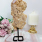 Druzy Pink Amethyst Natural Slab On Stand From Brazil 23.5cm