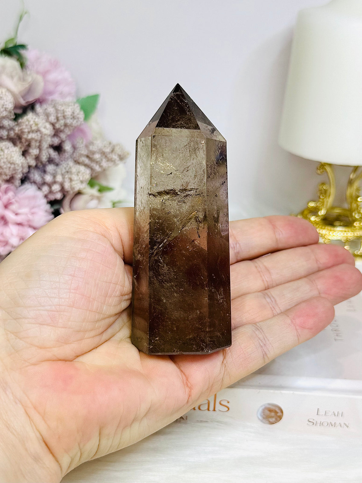 Smokey Quartz Chunky Tower 9cm