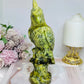Large Chunky Jade Carved Parrot (Bird) 20.5cm 820g