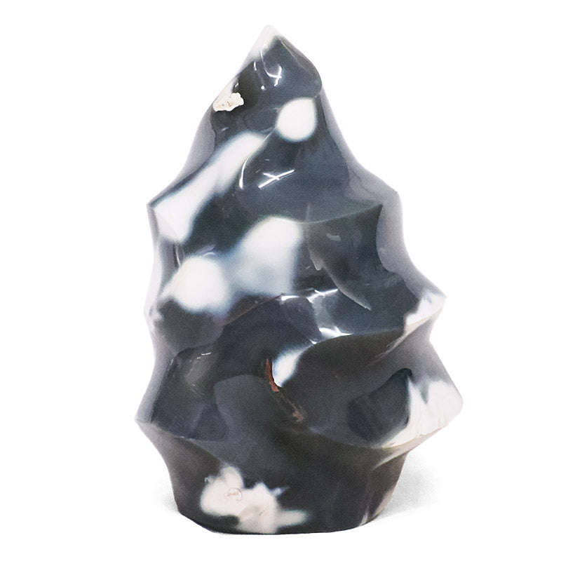 Large Orca Agate Flame 1.82KG 16cm