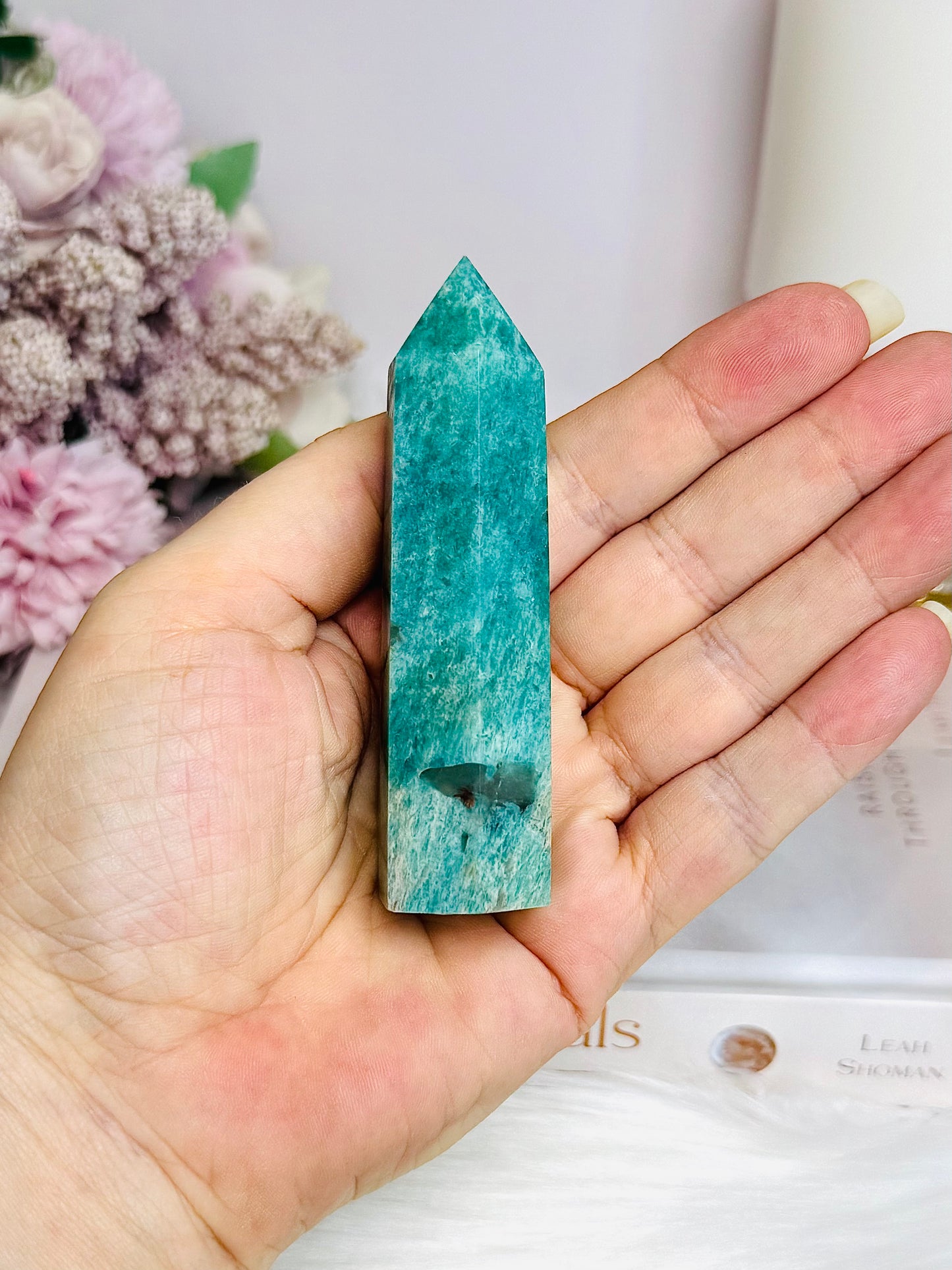 Green Amazonite Tower 9cm
