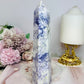 Large Opalised Fluorite Tower 17cm 382g