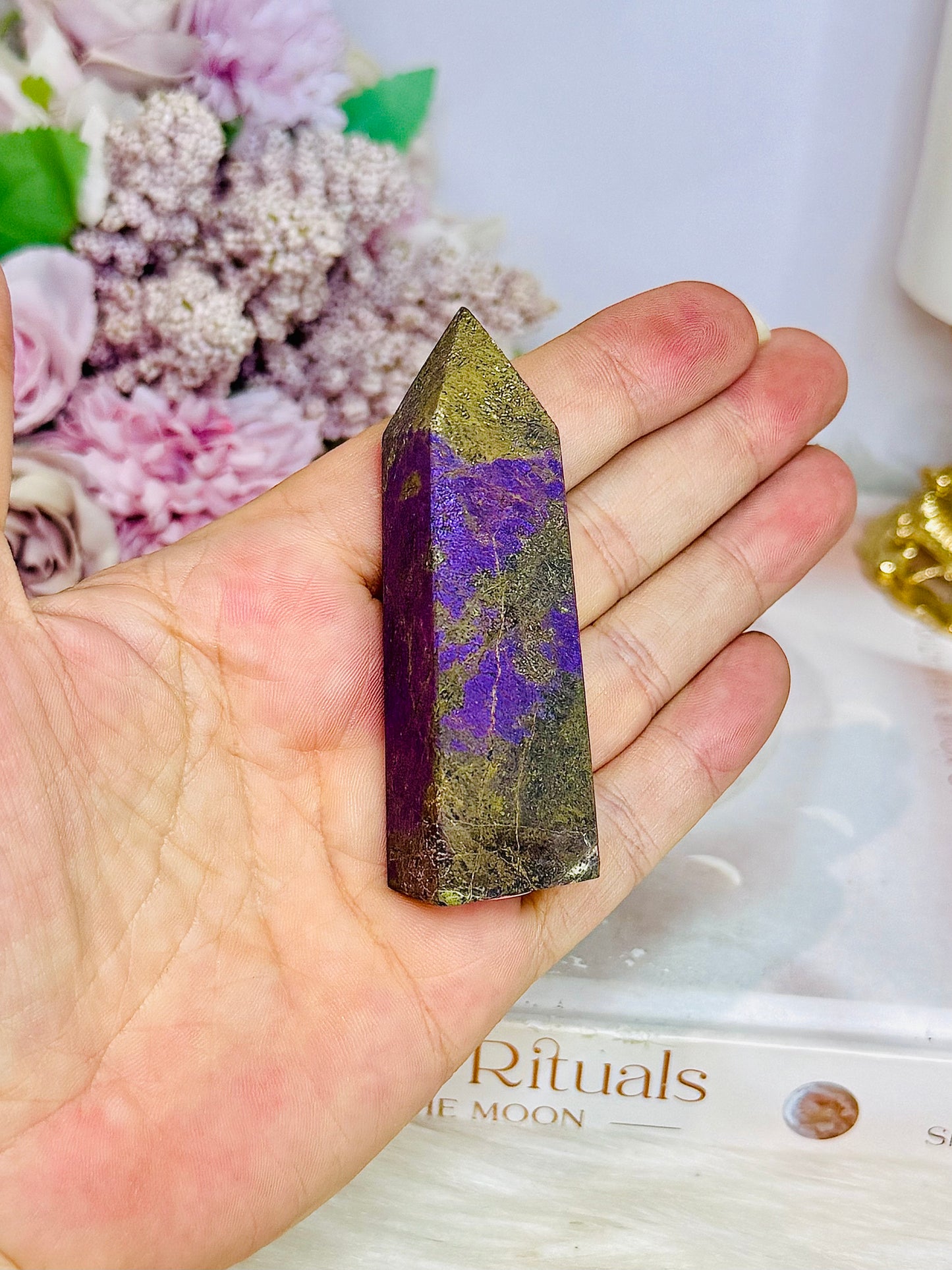 Natural Stitchtite | Atlantisite Tower 7cm