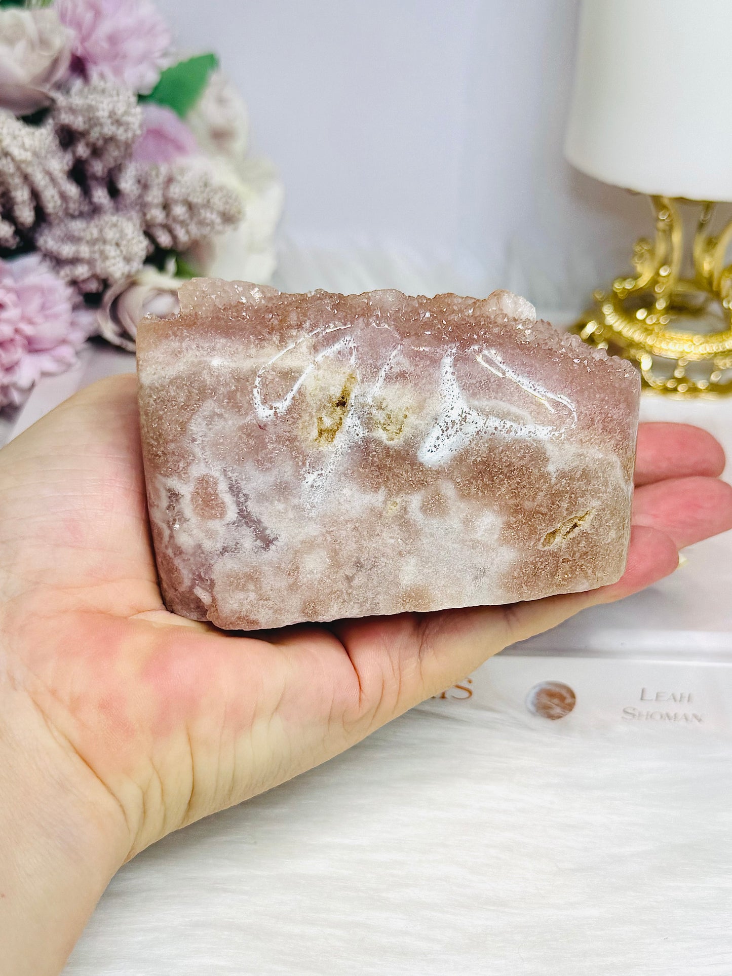 Druzy Pink Amethyst Freeform 313g