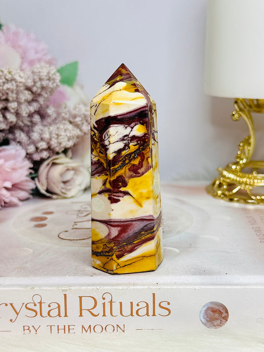 High Grade Mookaite Jasper Tower 8.5cm