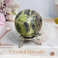 Money Agate Sphere on Stand 291g