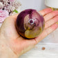 Large Mookaite Jasper Sphere on Stand 347g