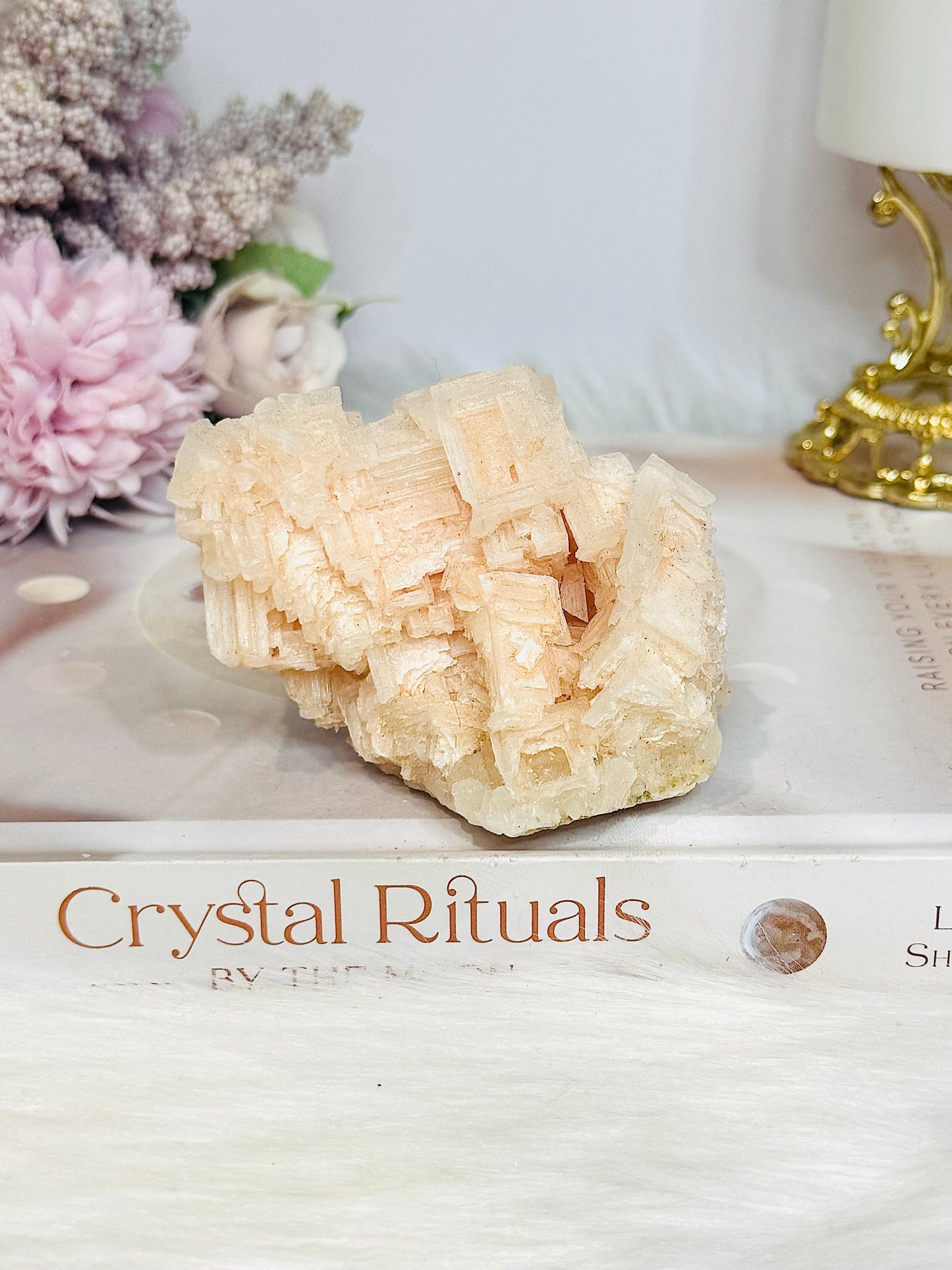 Natural Pink Halite Specimen 8cm